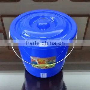 Promotional 5.5L Plastic Bucket With Lid thumbnail-2