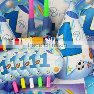 2016 New 78pcs Sports Boy Kids Boys Birthday Party Decorations Kids Event Party Supplies Party Decoration PS001 thumbnail-3