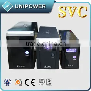 1000VA / 600W Line-interactive CPU USB RJ45/11 Pastic/Metal LCD / LED UPS thumbnail-1
