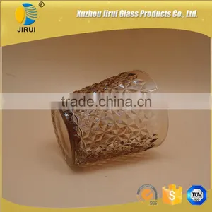 500ml Round Painting Color Candle Holder Glass thumbnail-2
