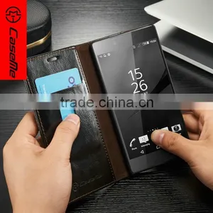 Bulk Buy Form China Leather Flip Case For Sony Xperia Z5, Cell Phone Case for Sony Xperia Z5 thumbnail-3