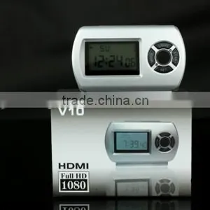 2014 Newest 1080P Night Vision Dvr V10 Camera Clock With HDMI Cable thumbnail-3