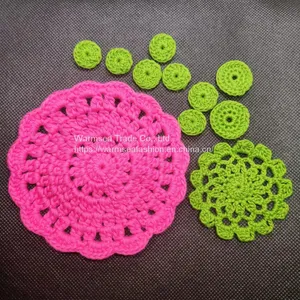 Handcraft Garment Accessories Handmade Cotton Appliques thumbnail-2