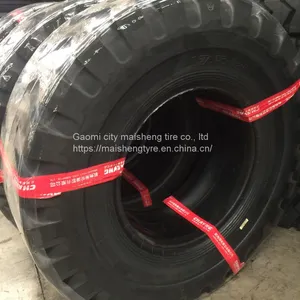 Forklift Pneumatic Tire Loader Outer Tire Inner Tire Three Bags of Thickened Engineering Tire 17.5-25 thumbnail-1