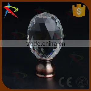Export and Wholesale Good Quality Crystal Curtain Finials/curtain Rod Finials thumbnail-3