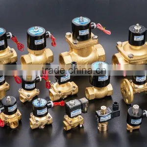 Brass Air Oil Gas Water Solenoid Valve 24v thumbnail-1