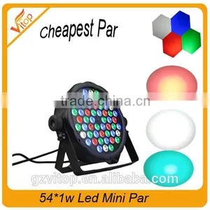 Best Selling Products 54pcs * 1w Rgbw Stage Mini Par Light on Sale thumbnail-1