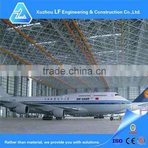 Certified Pre Engineered Steel Buildings Aircraft Hangar Construction thumbnail-1