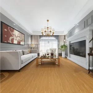 SPC Floor Lock Floor Stone Plastic Floor Imitation Wood Grain Interior Floor Decoration thumbnail-1