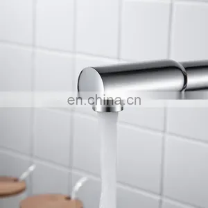 Dual Handle Cold/Hot Brass Kitchen Faucet Chrome Plated Kitchen Faucet thumbnail-5