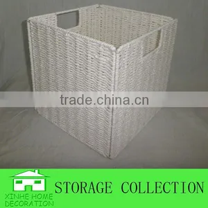 Collapsible Foldable Paper Rope Basket thumbnail-1