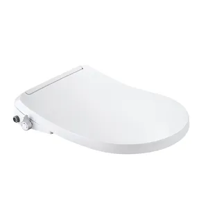 Bayen Bidet Toilet Seat Non-Electric Swash Ecoseat, Fits Elongated Toilets, White - Dual Nozzle System, Ambient Water Temperature - Bidet With Easy Installation thumbnail-1