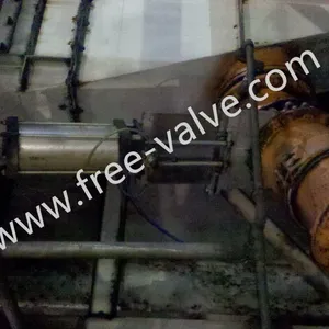 Pneumatic knife gate valve 04