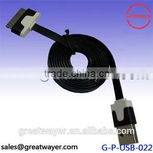 Factory Wholesale High Quality 2A Micro USB Cable for Samsung Data Cable Black/white thumbnail-1