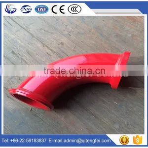 Casting Concrete Pump Parts, DN125 Seamless Steel Pipe Elbow thumbnail-5