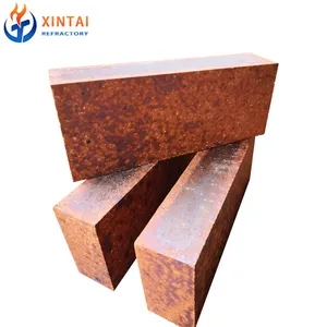 Refractory Bricks Mgo Magnesia Carbon Brick Magnesite Magnesium Carbon EAF BOF Converter/Ladle MgO C Fire Brick thumbnail-1