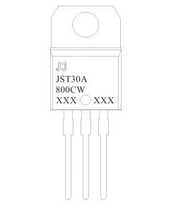 JST30A-800CW 30A TRIAC JIEJIE MICROELECTRONICS thumbnail-1