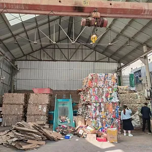 Source Factory Direct Sell Waste Paper Baler Used Clothes Baler Machine thumbnail-5