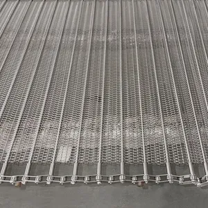 Cooling Conveyor Belt, Stainless Steel Spiral Mesh Wire Mesh Conveyor Belt, Highly Competitively Priced. thumbnail-4
