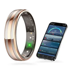 Newest Heart Rate IP68 Waterproof BT5.4 Fitness Tracker APP Control Wearable Sleep Monitoring Smart Ring thumbnail-3