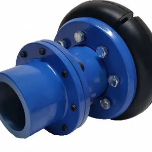 Tyre Coupling With Taper Bush Flexible Rubber Coupling for Misalignment Compensation in Power Transmission thumbnail-3