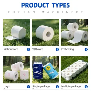 New Design Professional Toilet Tissue Paper Roll Machines Toilet Tissue Making Machine in China Price thumbnail-5