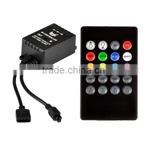 Infrared Music Controller 20 Keys IR Remote Controller Sound Sensor Controller thumbnail-1