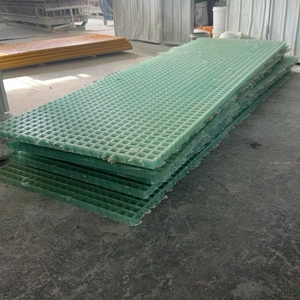 Anti Slip Non Corroding GRP FRP Grate Grating for Car Wash Room thumbnail-3