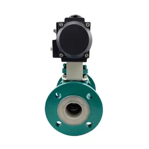 Factory Direct Sales of High-quality Pneumatic Fluorine Lined Ball Valves thumbnail-3