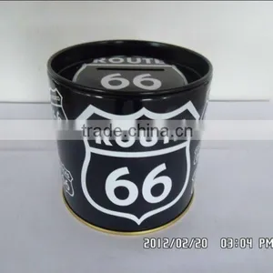 Cute Metal Tin Coin Bank With Key and Lock for Kids thumbnail-4