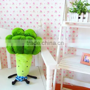 New Design Creative Pillow Broccoli Shape Pillow Soft Plush Pillow thumbnail-2