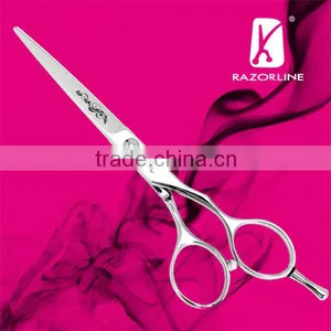 SK103S Laser Etched With Blooming Artwork Laser Scissors thumbnail-1