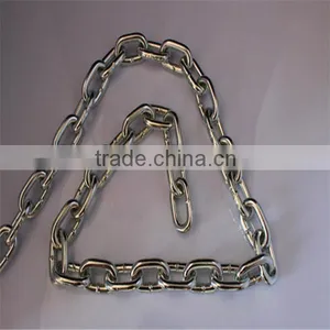 Factory/wholesaler Hot Dipped Gal. Cheap Price Link Chain thumbnail-4