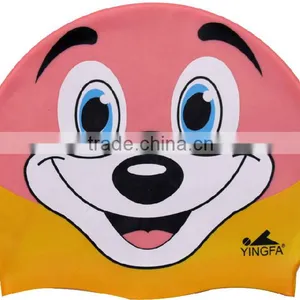 Custom Naughty Panda Swim Swimming Cap Manufacturer With Cool Design thumbnail-6