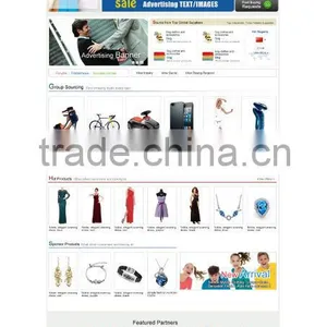 Clothing Dresses Shopping Website Design,B2B B2C C2C Web Site Designer thumbnail-1