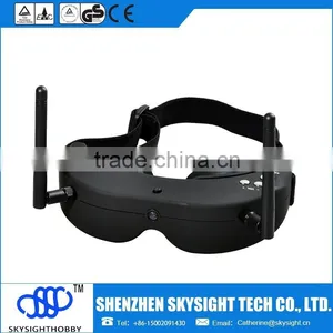 DISCOUNTS WHOLESALER OFFER PRICE SkyZone SKY-01 RC FPV AIO Goggles 5.8G 32CH Head Tracing Glass Receiver Lens thumbnail-3