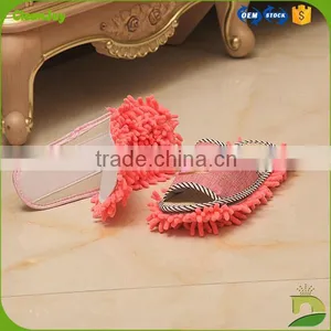 Custom Logo Super Absorbent Waterproof Chenille Slipper thumbnail-3