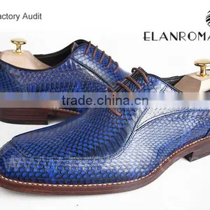 New Italian Men's Fashion Leather Dress Dress Shoes thumbnail-4