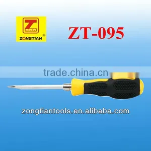 Black and Yellow Plastic Handle Double Use Screwdriver (flat or Phillips) thumbnail-1