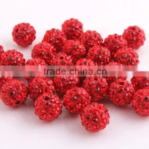 8mm ToLight Siam Color 8mm to 20mm AAA Quality Wholesales Colorful Clay Crystal Rhinestone Beads for Necklace Bracelet Jewelry thumbnail-1