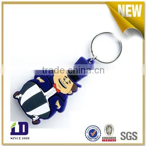 Factory Price Custom Soft Plastic PVC Keychain thumbnail-1
