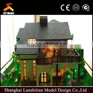Maquettes for Villa Building House Plan,3d Scale Architectural Model Maker thumbnail-2