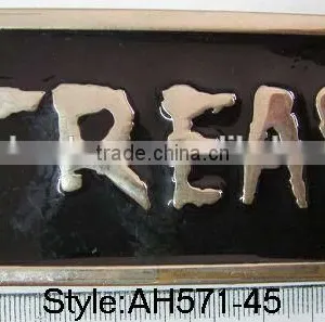 2015 Hot Selling Buckle Gold Plated Metal Buckle Square Shape Metal Buckle thumbnail-1