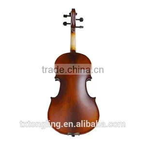 Unvarnished Violin Ebony Accessories Violin Hot Sale In USA Brand Violin 1/2 thumbnail-3