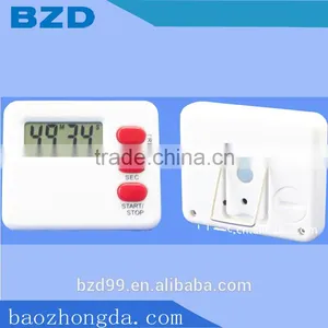 New Promotional Electric Digital Countdown Kitchen Timer With Magnet Clip / Electronic Timer Manufacturer OEM/ODM thumbnail-1