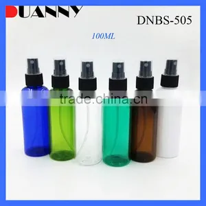 CUSTOM 100ML PET SPRAY BOTTLE WITH FINE MIST, 100ML PET MIST SPRAY BOTTLE thumbnail-1
