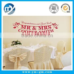 Personalised Mr & Mrs Just Married Wall Sticker Online thumbnail-1