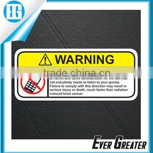 Pet/dogs/road Durable Self-adhesive Warning Label Stickers for Security thumbnail-5