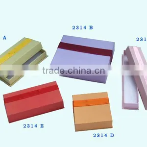 High Quality Costom Antique Paper Jewelry Box for Small Set / Pendant / Bracelet / Ring thumbnail-3