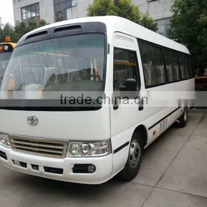 6m 20 Seater Coaster Mini Bus With Cummins Engine for Hot Sale thumbnail-2